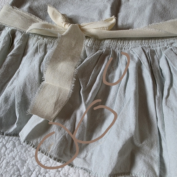 Abercrombie Extremely Rare Vintage Light Blue Pleated Mini Skirt - Picture 2 of 5